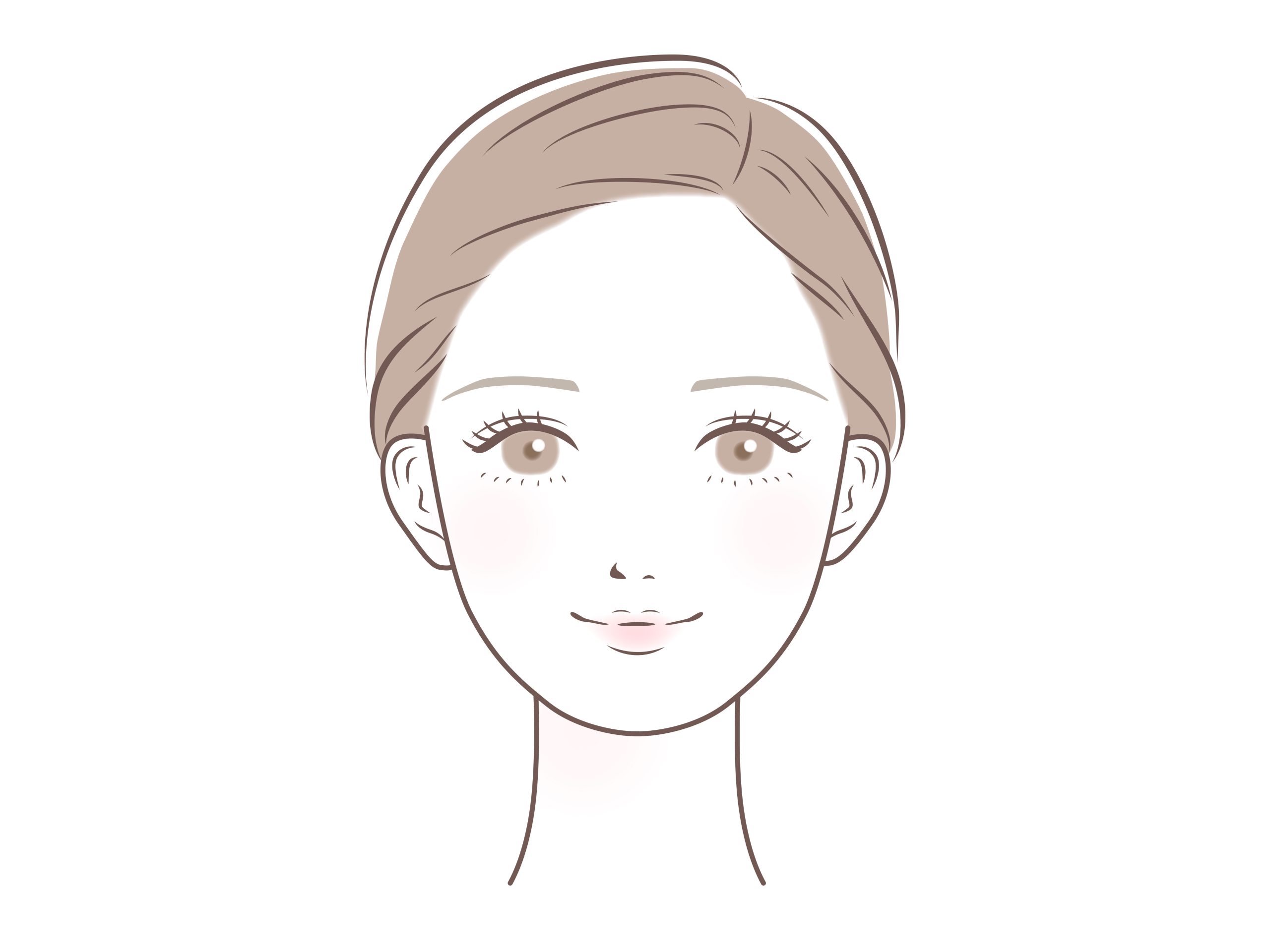 丸顔