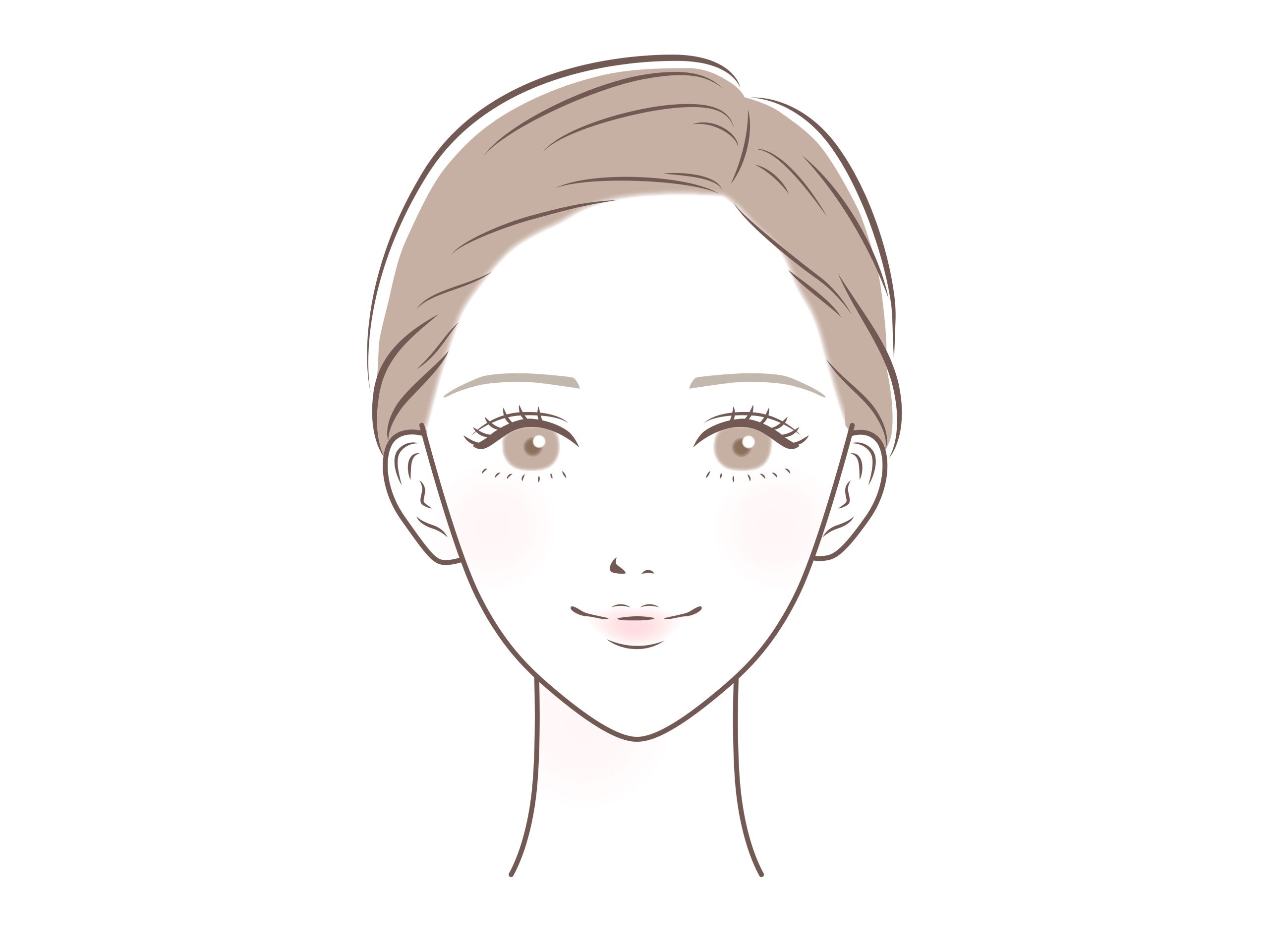 逆三角顔